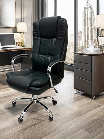 Synthetic leather office chair.jpg