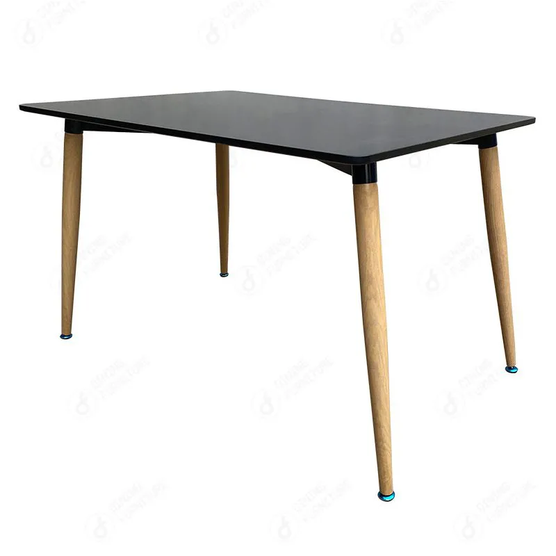 MDF Table Rectangular Dining  High Legs Wooden DT-M07