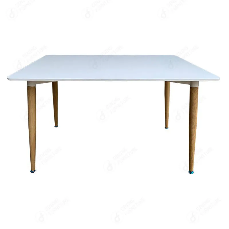 MDF Table Rectangular Dining  High Legs Wooden DT-M07