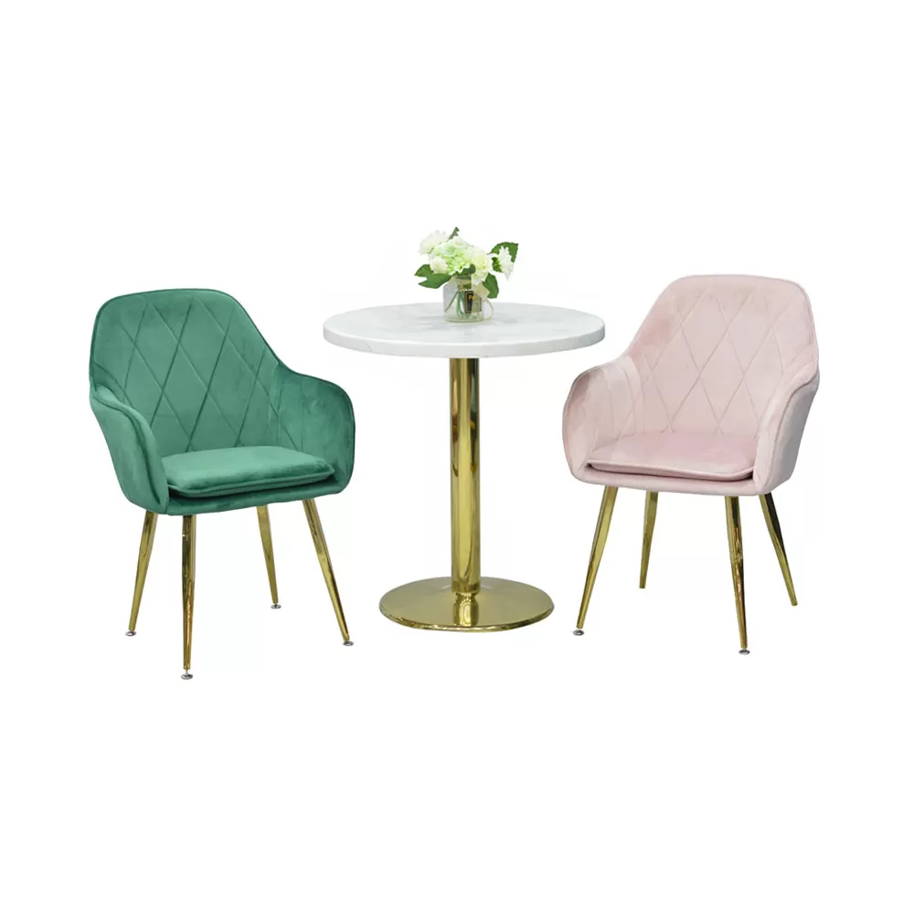 Nobility, elegance and warmth - the charm of velvet chairs