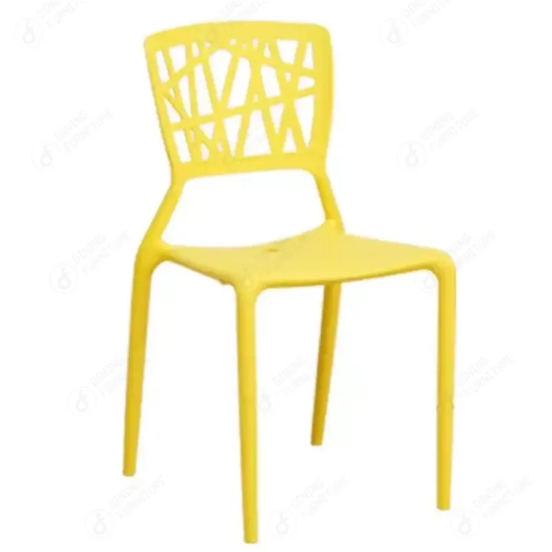 Colorful Hollow Plastic Dining Chair DC-N03