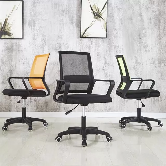 Armrest Lumbar Support Ergonomically Made with Cushion Office Chair DC-B03