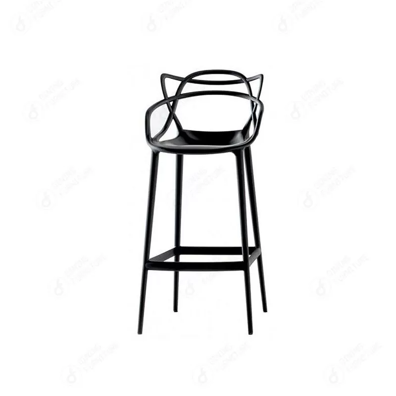One-Piece Plastic High Bar Chair DB-N01