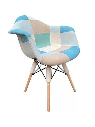 Spliced fabric dining chairs are recommended to you, decorate your home.