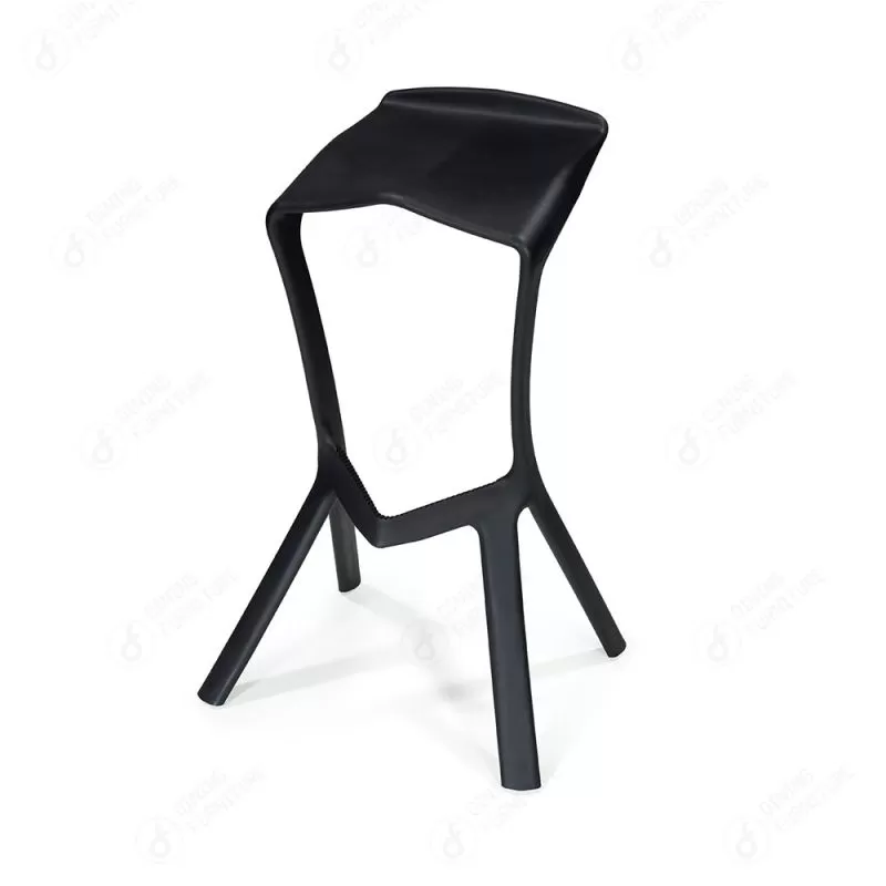 One-Piece Polygonal Plastic Chair DB-N02
