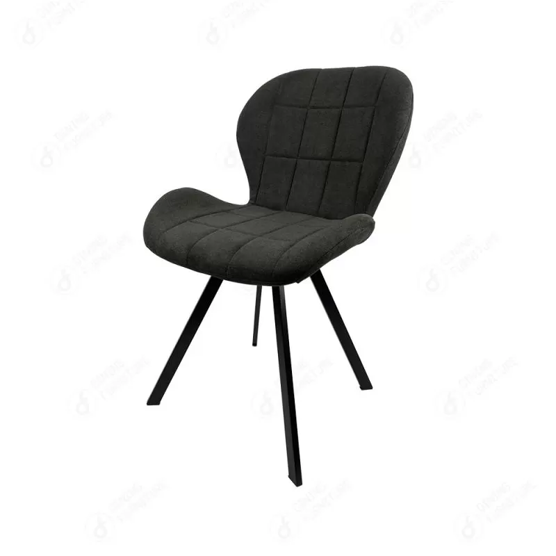 Fabric Dining Chair with Metal Legs DC-F06B