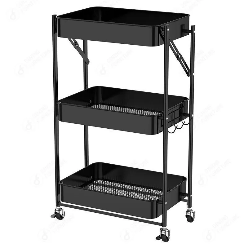 Foldable Kitchen Trolley Storage Rack DZ-02