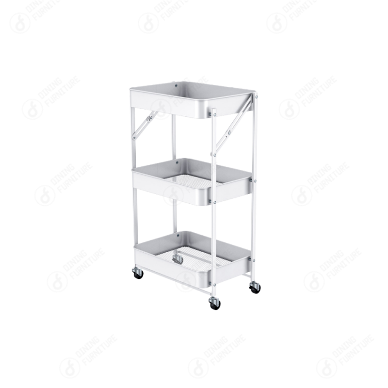Foldable Kitchen Trolley Storage Rack DZ-02