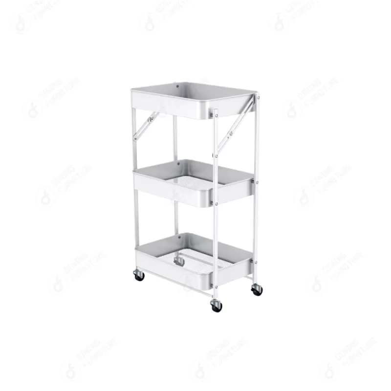 Foldable Kitchen Trolley Storage Rack DZ-02
