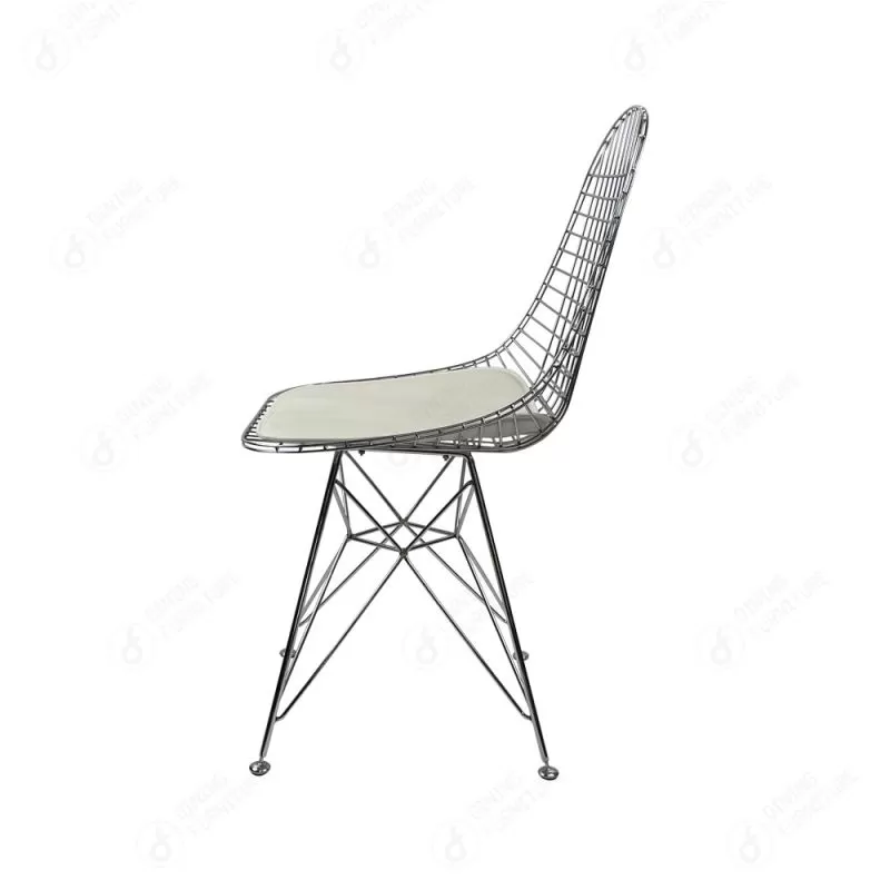 Black Metal Wire Chair DC-W10