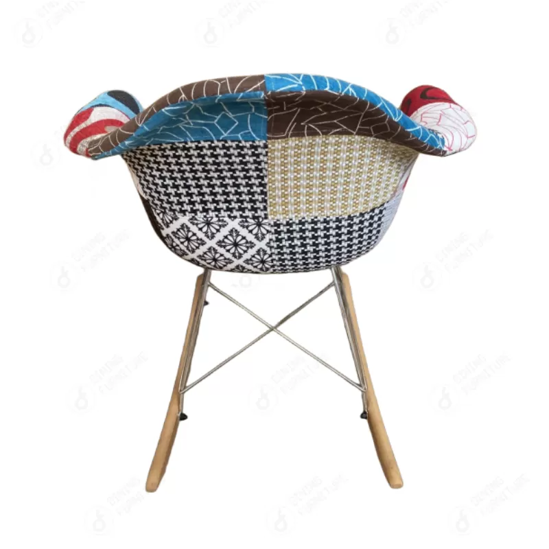 Fabric Colorful Sofa Chair with Armrest DC-F02R