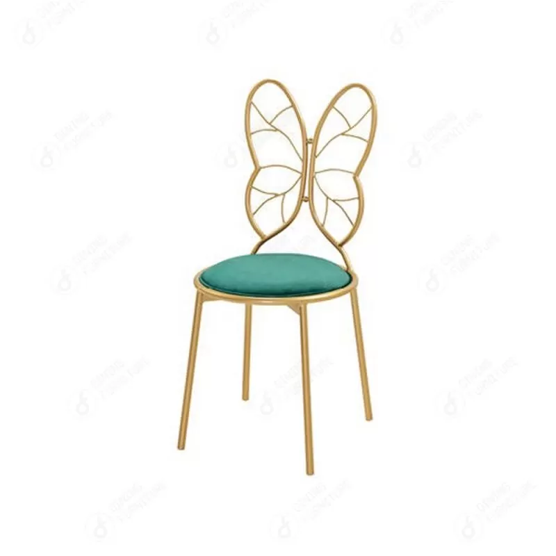 Hollow Metal Chair with Butterfly Backrest DC-H09