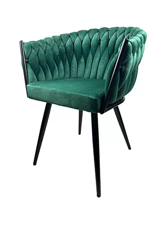 Velvet single armchair: Source Factory direct.
