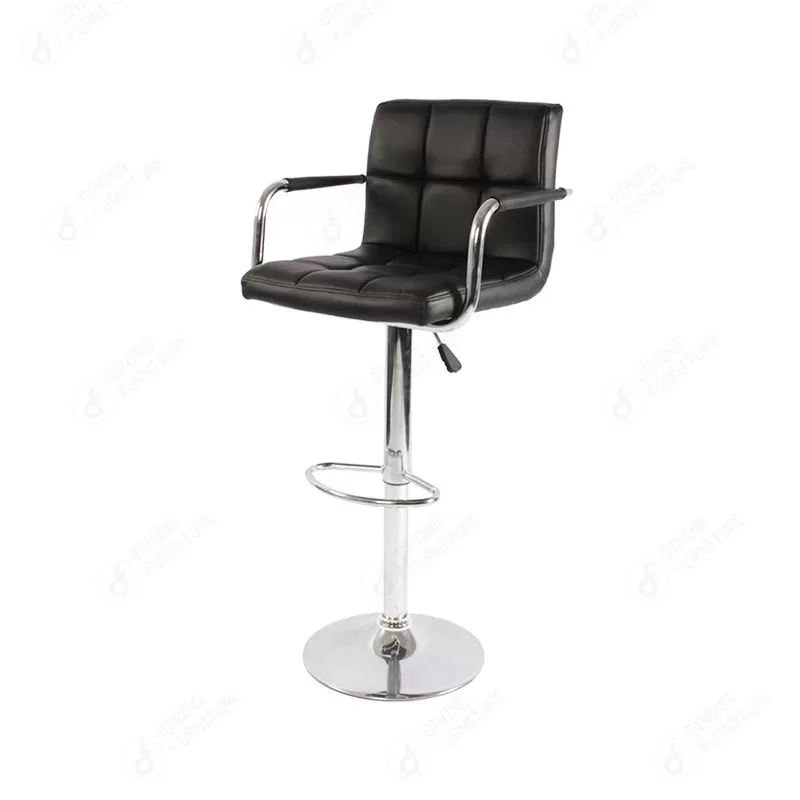 Leather Swivel Lift Armbar Chair DB-U60AS