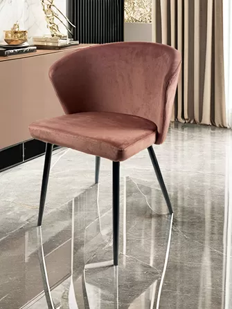 Factory High-Quality Velvet Dining Chairs.