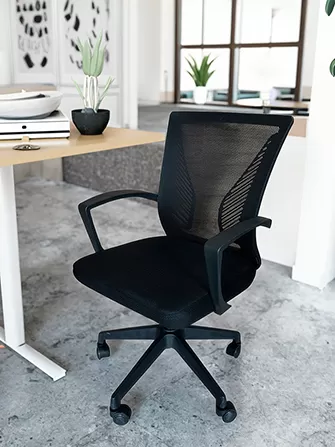 Furniture source factory mesh office chair.