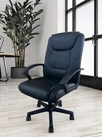 Premium Synthetic Leather Office Chairs.