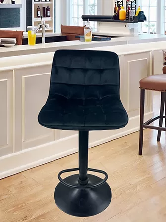 Velvet Bar Chair: Elevate Your Space with Style and Comfort.
