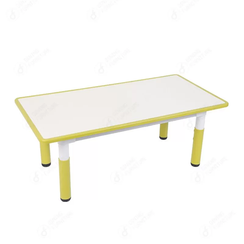 Children's Plastic Rectangular Table and Chair Set DT-P02