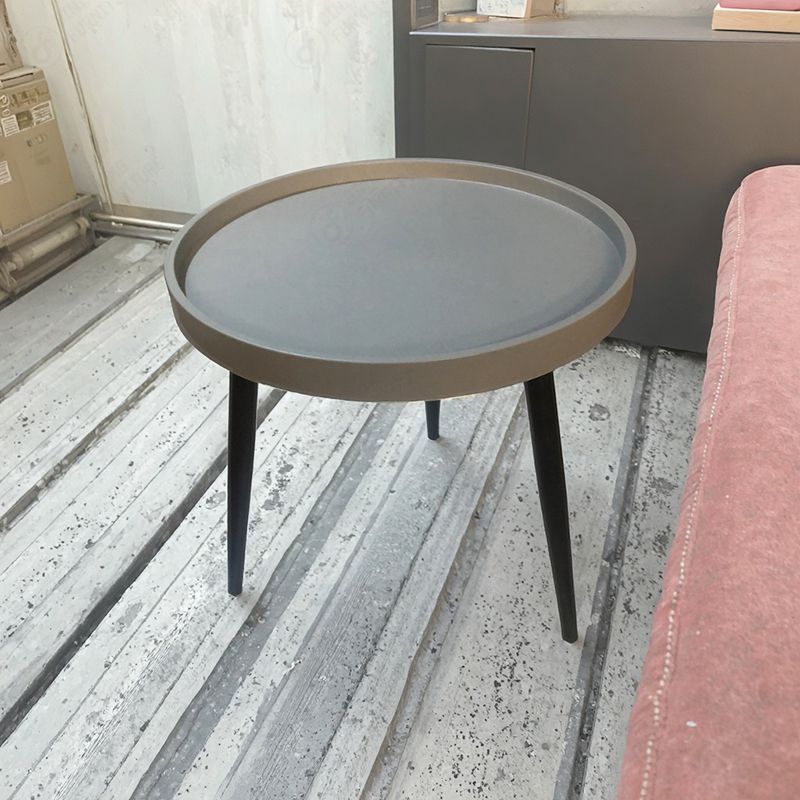 Three-legged Plastic Tabletop Small Round Table DT-P01A