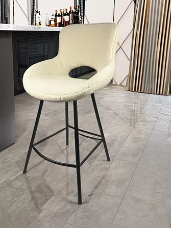 Elegant High Velvet Bar Chairs from China Factory