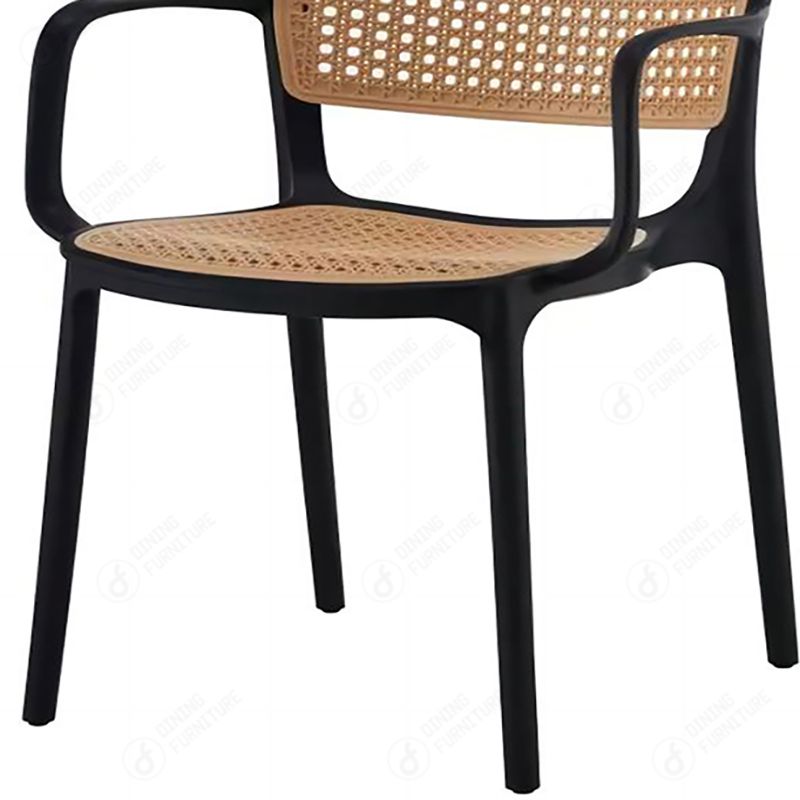 Armrest Rattan Chair