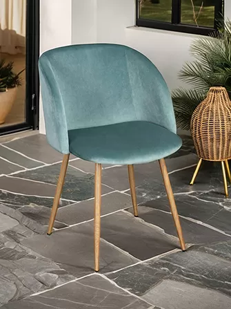 Velvet Dining Armchair Manufacturer -Factory Direct Sales from China