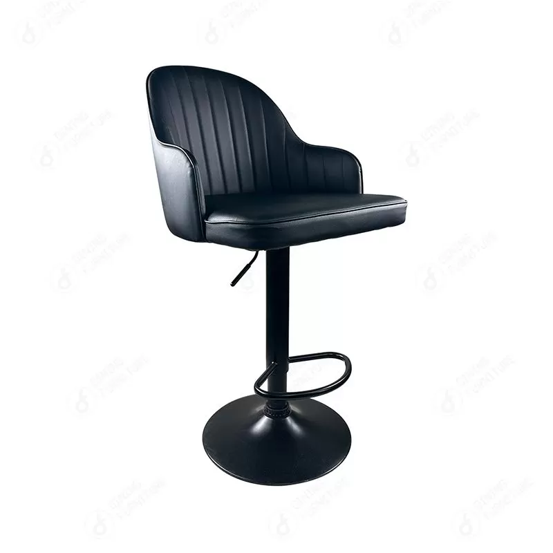PU Leather Height Adjustable Swivel Bar Stool DB-U52S