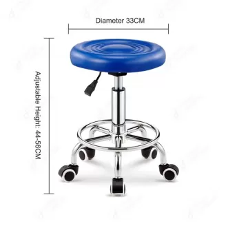 PU Leather Round Seat Swivel Salon Chair DC-U78F