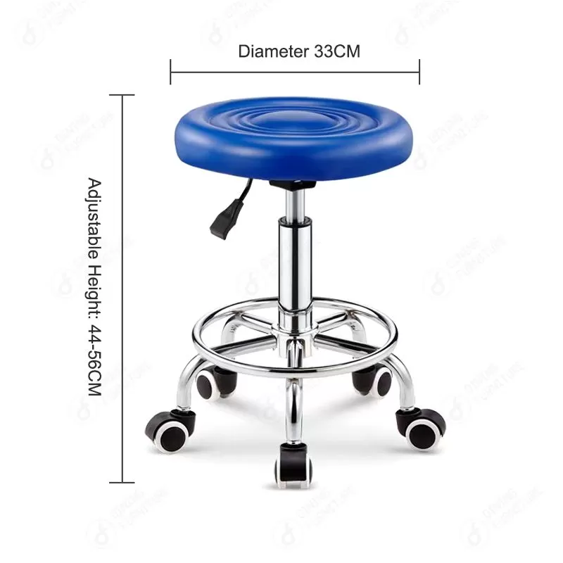 PU Leather Round Seat Swivel Salon Chair DC-U78F