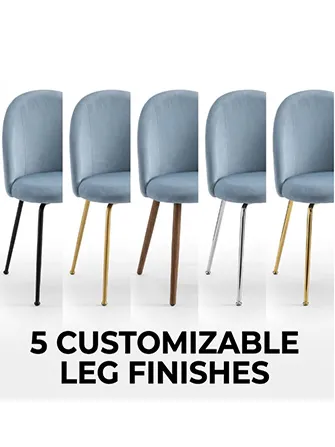 Premium Velvet Dining Chairs from China Factory